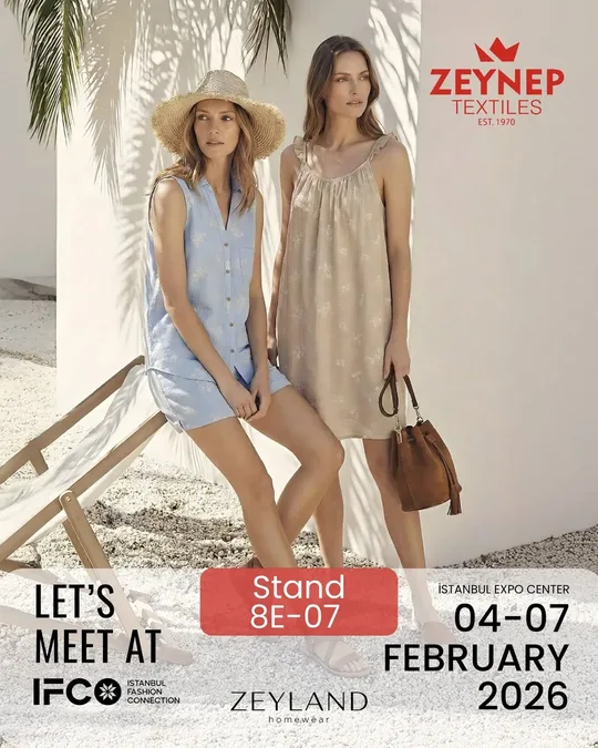 Zeynep Giyim IFCO 2026'da: Stand 8E-07'de Buluşalım